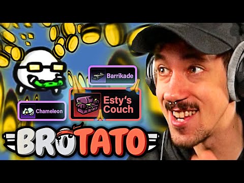 Reich werden durchs Nichtstun: Der Streamer | Brotato (Gefahr 5)