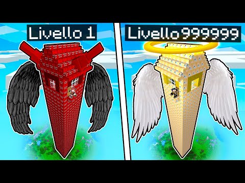 CASA ALTA CATTIVA VS CASA ALTA BUONA! - MINECRAFT