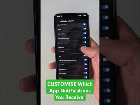 Customise Which App Notifications You Receive (ANY APP) on Samsung Galaxy S25