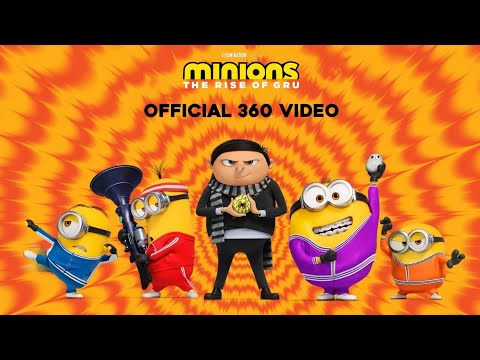 Minions: The Rise of Gru Official 360 Video - Rollercoaster Experience in Regal