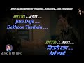 Jitni Dafa Dekhun Tumhe Karaoke With Scrolling Lyrics Eng हिंदी