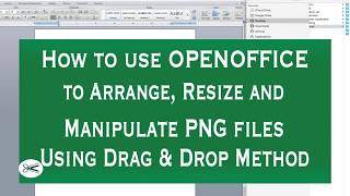 How to Download and Resize a Digital PNG Image in OpenOffice | Mindless Crafting