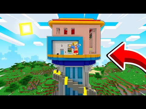 APARECE LA CASA DE PANCRI EN LA TORRE DE PAW PATROL EN MINECRAFT 😱