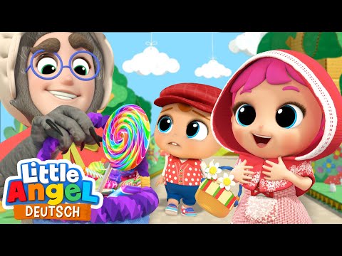Rotkäppchen und der Wolf | Märchen - Kinderlieder | Little Angel Deutsch