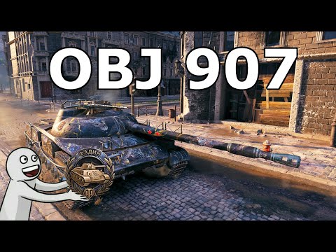 World of Tanks Object 907 - 11 Kills 10,2K Damage | Fadin's Medal