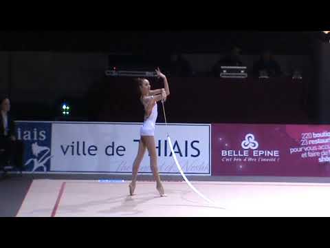 Viktoria MAZUR (UKR) ribbon - 2013 Thiais AA