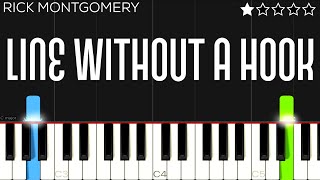 Download lagu Rick Montgomery - Line Without A Hook | EASY Piano Tutorial mp3