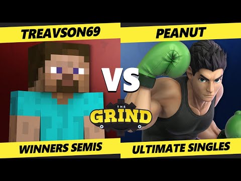 The Grind 177 Winners Semis - Treasvon69 (Steve, Pikachu) Vs. Peanut (Little Mac) Smash Ultimate