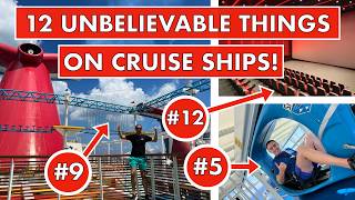 12 Totally UNBELIEVABLE Things I've Found on Cruise Ships!
