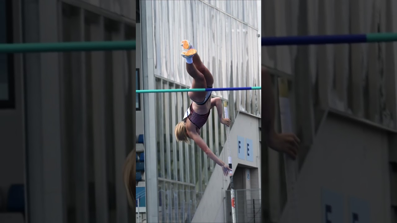 Canada’s Rachel Grenke Vaults 4.20m (13’9) in FISU World University Games Prelim 