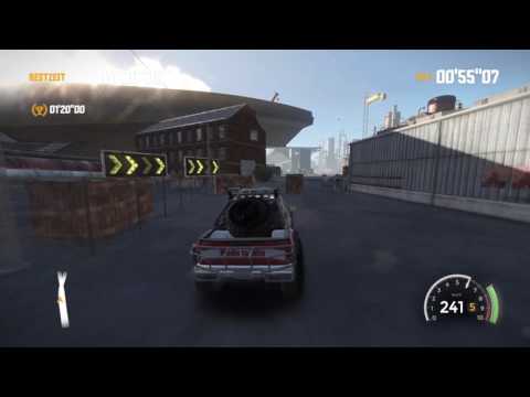 FlatOut 4: Total Insanity career time trial - water canal - gold rank (PS4)