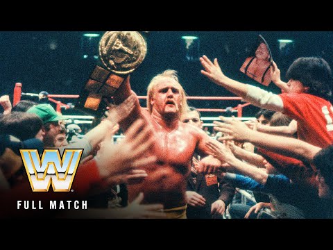 FULL MATCH: Iron Sheik vs. Hulk Hogan | WWE Title Match: WWE at MSG, Jan. 23, 1984