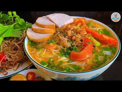 BÚN RIÊU TÔM KHÔ thơm ngon đậm đà cực kỳ hấp dẫn | Bếp Của Vợ