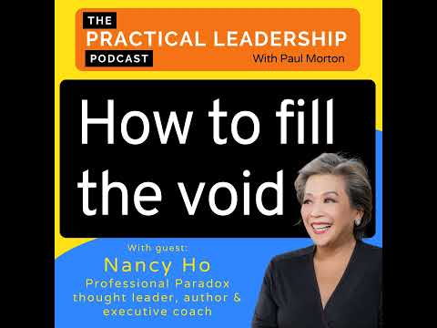 68. How to fill the void in life - with Nancy Ho