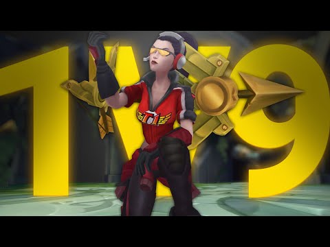 RANK 1 VAYNE HARD 1V9'S IN CHALLENGER