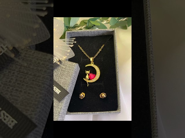 Vídeo relacionado con TEAMER Anillo de acero inoxidable lindo gato Luna creciente Estrella Anillo de Gato Resizable Luna Gatos Anillo Cat Lover Joyería Para Mujeres (Gato Estrella Luna Creciente - Plata, Ajustable)