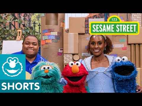 芝麻街。芝麻街： 紙板城堡Sizzle由Issa Rae主演 (Sesame Street: Cardboard Castle Sizzle featuring Issa Rae)