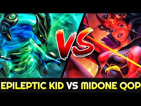 EPILEPTIC KID Shotgun Morphling vs MIDONE Queen of Pain Arcana - Totally Destroyed 7.26 Dota 2