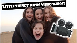 Little Things Music Video Shoot 🎥 (WK 374) | Bratayley