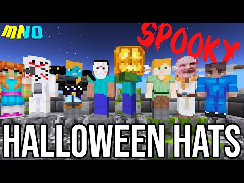 Dex and Dad Minecraft - Halloween Hats - Spooky and Creepy - Addon for Minecraft Bedrock
