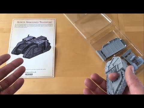 Aurox Armoured Transport by Forge World: Out of The Pack Review (Solar Auxilia, Imperialis Militia)