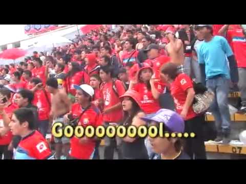 "No te dejare" Barra: Marea Roja • Club: El Nacional