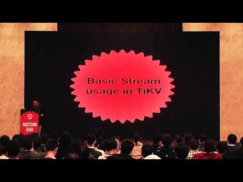 [Chinese] RustCon Asia 2019 - Qu Peng: Futures in TiKV