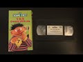 Opening To Sesame Street 123 Count With Me 1999 VHS Sesame Workshop Version