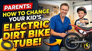 How-to Change Your Kid's Electric Dirt Bike Tube (Tuttio)