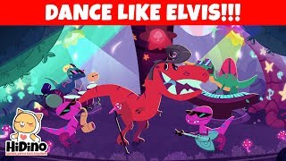 Dino Rock - Dance Like Elvis  HiDino Kids Songs wi