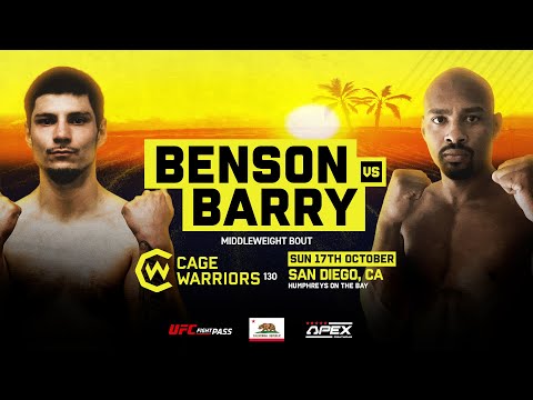 Justin Barry vs Alan Benson full fight