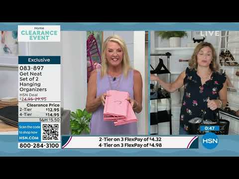 HSN | Get Neat with Lisa Clearance - Up To 50% Off 08.01.2023 - 09 PM