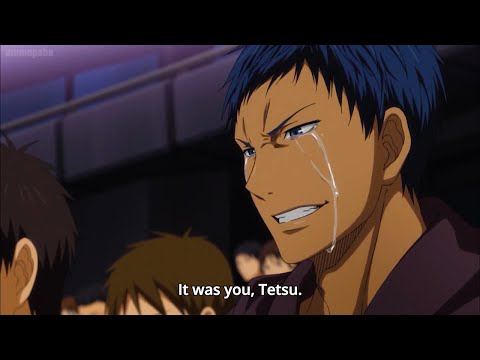黒子のバスケ劇場!!! - Aomine cries because he can't defeat Akashi with Kuroko