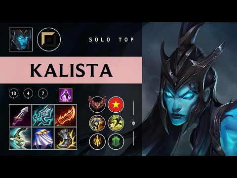 Kalista Top vs Jax - VN Grandmaster Patch 26.01