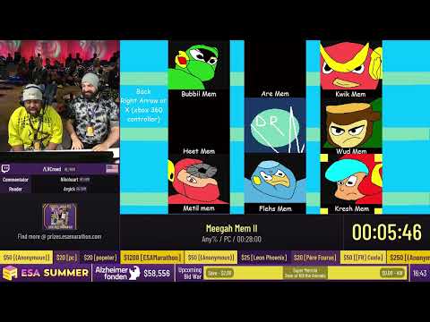 Meegah Mem II [Any%] by LVCreed - #ESASummer23