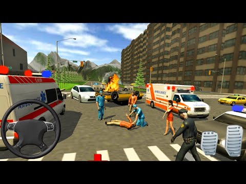 Accident City Ambulance Rescue Simulator 19 ।। Android Gameplay
