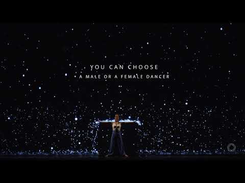 Customized interactive multimedia dance show