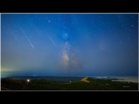 2021 Perseid Meteor Shower 4K