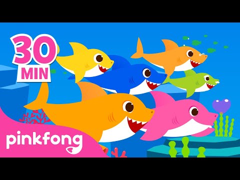 Baby-Hai dü dü dü dü dü dü🎶| Singen macht glücklich😆| Baby Shark Deutsch | Pinkfong Kinderlieder