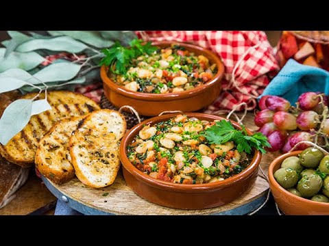 Daisy Fuentes' Spanish White Beans with Tomatoes and Onions - Home & Family