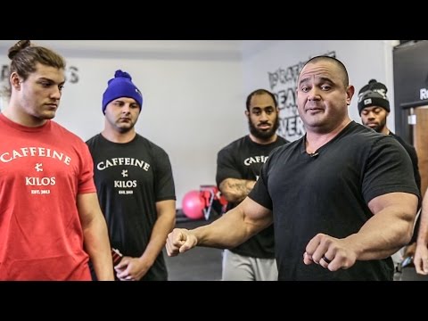 NFL Combine Bench Press Prep with Mark Bell