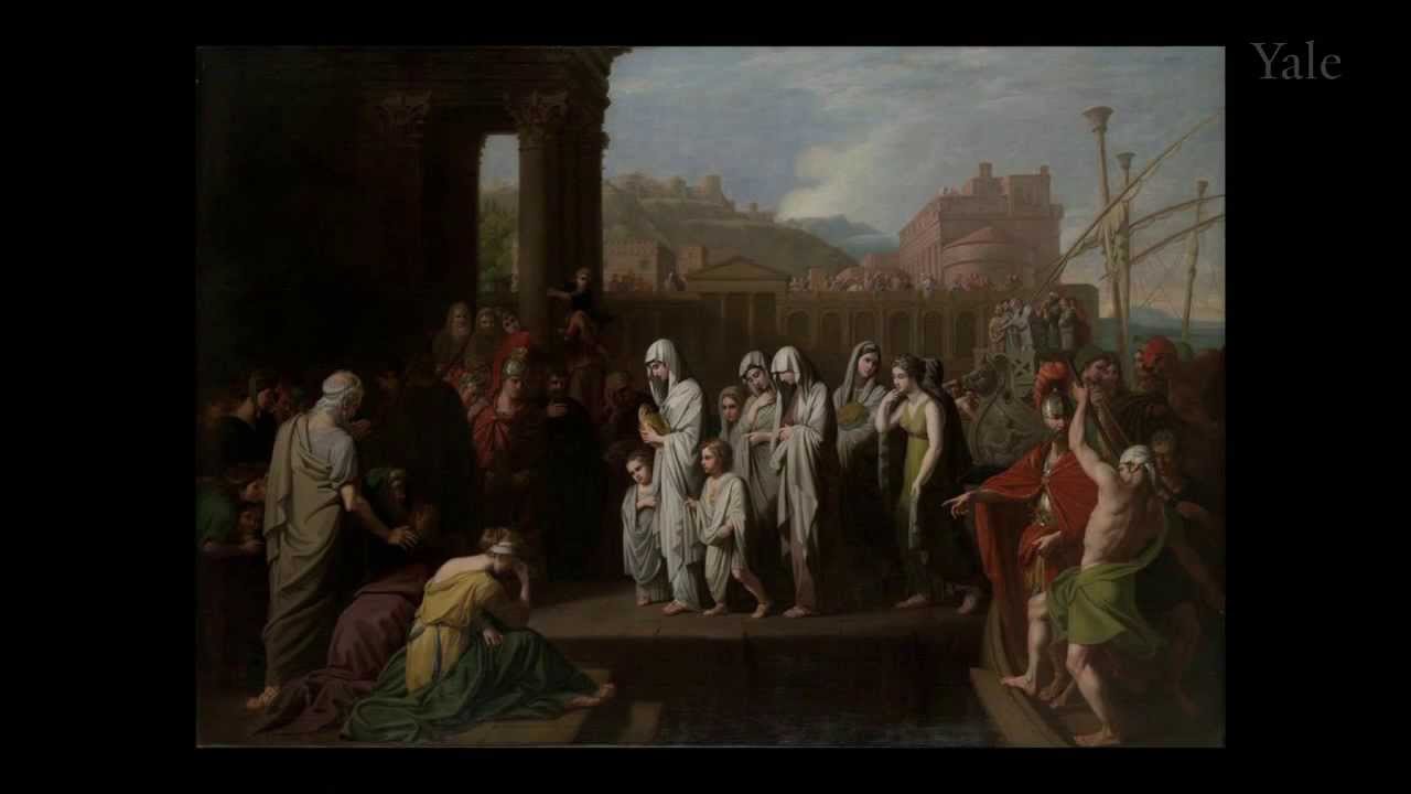 Benjamin West's Agrippina Landing at Brundisium with the Ashes of Germanicus
