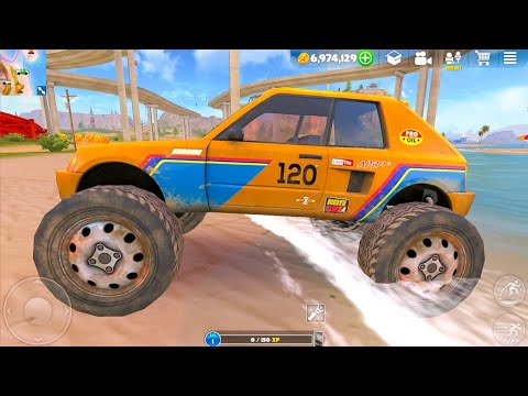 Epic Monster Truck Extreme Off-roading Open World Army Cargo Helicopter Flying - Android Gameplay.