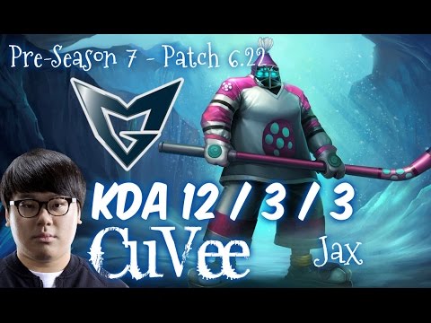 SSG CuVee JAX vs EKKO Top - Patch 6.22 KR Flex Rank