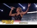 Glennis Grace: Dutch Singer Delivers HOT Semi-final Performance! | America's Got Talent 2018
