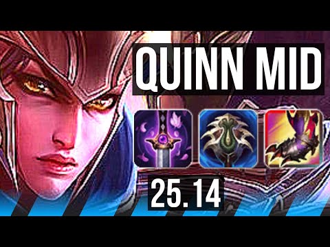 QUINN vs KATARINA (MID) | KR Master | 25.14