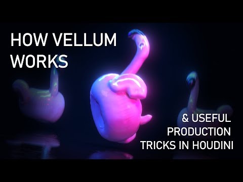 How VELLUM Works in Houdini & Useful Production Tricks!