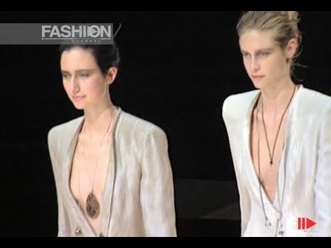 GIORGIO ARMANI Spring Summer 1998 Milan - Fashion Channel