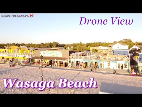 Wasaga Beach | Drone View | 4K and HD Video || CANADA ||