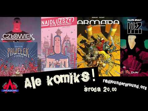 Ale Komiks! 02 - Człowiek, Pawełek Pinokio, Najdłuższy dzień przyszłości, Armada, Vuzz